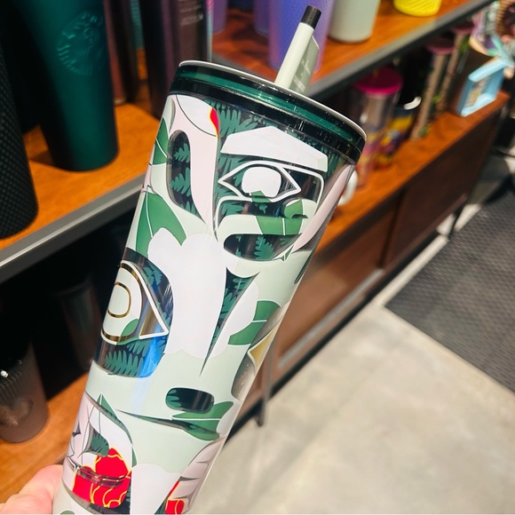 Starbucks Exclusive Alison Bremmer Floral Design Tumbler Cup New 2024 Release - Picture 8 of 16